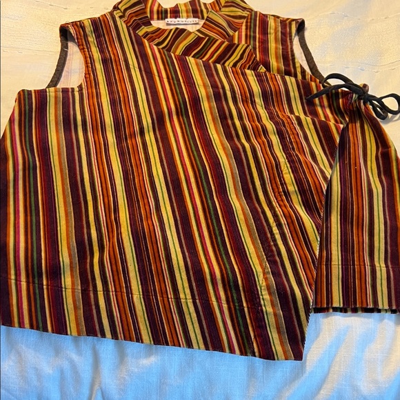 bryn Walker Vibrant Striped Pantsuit - Picture 2 of 5